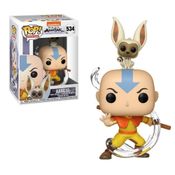 Funko Pop Avatar Aang With Momo 534