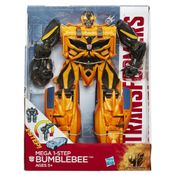 Boneco Transformers 4 - Mega 1-Step Bumblebee - Hasbro