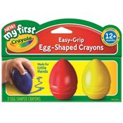 Ovos de Giz de Cera My First - 3 cores - Crayola