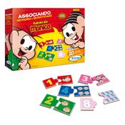 Jogo Associando Números e Quantidades Turma da Mônica - Xalingo