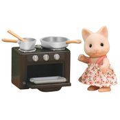 Sylvanian Families - Conjunto Irmã Gato com Forno - Epoch