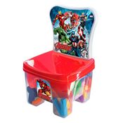 Cadeira EducaKids Avengers com Peças Educativas - Líder