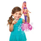 Boneca Barbie - Reinos Mágicos - Sereia - Bolhas Mágicas - Mattel