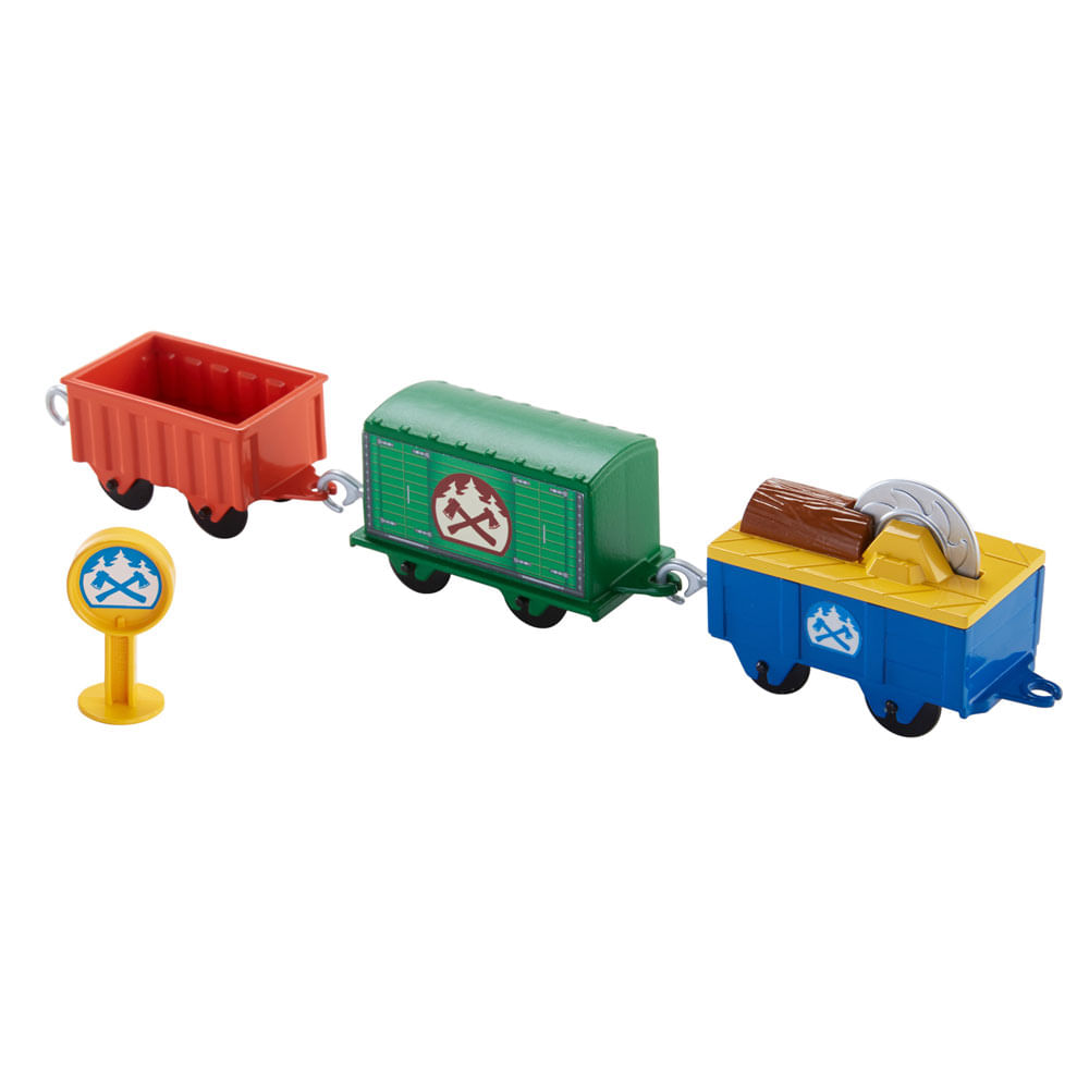 Trem - Thomas E Seus Amigos - Pressione E Vá Acrobacias - Mattel - Ri Happy