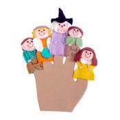 Dedoche  João e Maria - Fantoches de Dedo