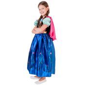 Fantasia Infantil Frozen - Princesa Anna - Regina Festas - Disney