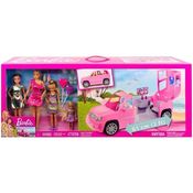 Barbie Limousine Transformavel com as IRMAS Mattel GFF58