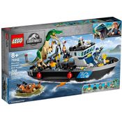 Lego Jurassic WORLD Fuga de Barco do Dinossauro Baryonyx 76942