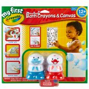 Giz de Cera e Painel para Banho - My First - Crayola