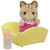 Sylvanian Families - Bebê Gato Listrado - Epoch
