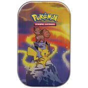 Jogo de Cartas e Baralho Deck Lata - Poder de Kanto - Pikachu e Vulpix 18 cartas Copag Pokémon