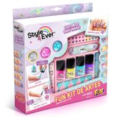 Kit De Artes Decore Suas Unhas Glitter - Fun Divirta-se