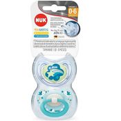 Kit com 2 Chupetas de Silicone NIGHT e DAY 0-6 Meses NUK PA7331