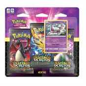 Pokémon blister triplo Mew/Mewtwo Destinos Ocultos SL 11.5 - Copag