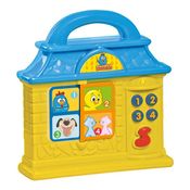 Bebê Musical III - Galinha Pintadinha - Azul e Amarelo - Dican