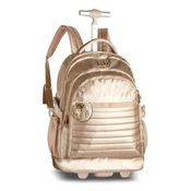 Mochila Mala Com Rodinha Dourado Rebecca Bonbon - Clio Style