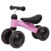 Bicicleta De Equilíbrio 4 Rodas Buba - Rosa