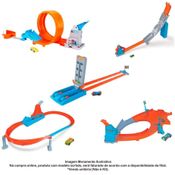 Pista com Carrinho Hot Wheels Track Builder - Campeonato - Modelos Sortidos - Mattel