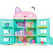 Gabbys Dollhouse A Casa da Gabby com Móveis Figuras Acessórios e 8 Sons Divertidos para Crianças a partir de 3 anos