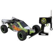 Carrinho de Controle Remoto - Hot Wheels - Buggy Verde - Candide