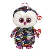 Mochila Com Alça Ty Fashion Paetê Coruja Owen - DTC
