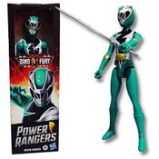 Boneco Power Rangers Verde Green - Figura Dino Fury - Hasbro