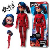 Boneca Ladybug Musical - Grande 45 cm Miraculous Baby Brink