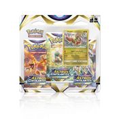 Blister Triple Pack Pokémon EE9 Astros Cintilantes - Copag