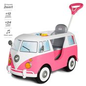 Carrinho de Passeio Infantil com Pedal - Kombina Menina - Calesita 1030