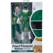 Figura Articulada com Acessórios - Power Ranger - Lightning Collection - ZEO GREEN RANGER