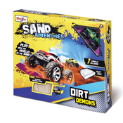 Arena e Mini Veículo - Sand Adventure - Dirt Demons - Maisto