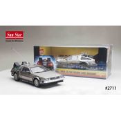 DELOREAN TIME MACHINE DE VOLTA PARA O FUTURO 1/18 SUN STAR 2711