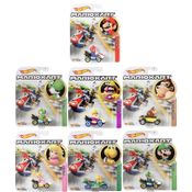 Hot Wheels - Set 7 Miniaturas - Mario Kart - GBG25