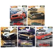 Hot Wheels - Set de 5 Miniaturas - Velozes e Furiosos - Lote G - GBW75