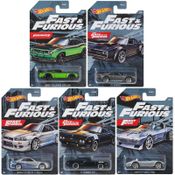 Hot Wheels - Set de 5 Miniaturas - Velozes e Furiosos  - GYN28