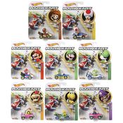 Hot Wheels - Set 8 Miniaturas - Mario Kart - GBG25