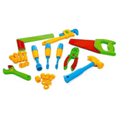 Kit de Ferramentas Infantis - 17 peças - VERDE