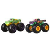 Pack com 2 Hot Wheels - 1:64 - A51 Patrol vx Test Subject - Monster Trucks - GJF67
