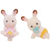 Gêmeos Coelho Chocolate - Gêmeos - Sylvanian Families - 5080