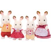Família dos Coelhos Chocolate - Famílias - Sylvanian Families - 4150