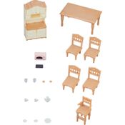 Conjunto Sala de Jantar Clássica - Ambiente - Sylvanian Families - 5340