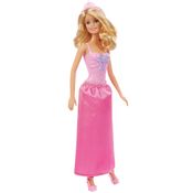 Boneca Barbie - Reinos Mágicos - Baile de Princesas - Vestido Rosa com Brilhantes - Mattel