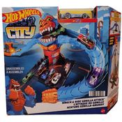 Pista HOT Wheels CITY Conjunto Ataque do Gorila Mattel HDR30