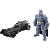 Hot Wheels - Batman & Batmobile - Batman vs Superman - Mighty Minis - DJH28