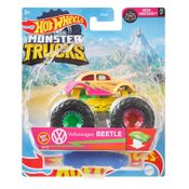 Hot Wheels - 1:64 - Volkswagen Beetle Fusca - Monster Trucks - GTH59