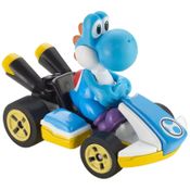 Hot Wheels - Light-Blue Yoshi Standart Kart - Mario Kart - GBG35