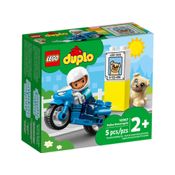 Lego Duplo Motocicleta Da Polícia 5 Peças - 10967