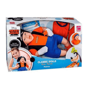 Boneco Recém Nascido Pateta Com Pijama e Certidão