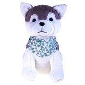 Pelúcia Cachorro Husky Karson 35cm