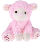 Pelúcia Ovelhinha Lica Rosa 25cm